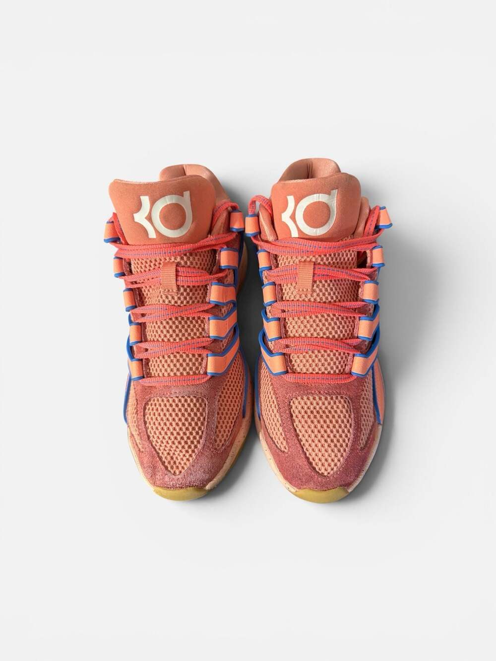 Nike KD18 Atomic Pink Photo Blue Basketball Shoes